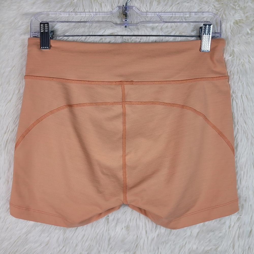 Outdoor Voices Womens L Tech Sweat‎ Biker Shorts 3" Athleisure Activewear - Picture 2 of 8